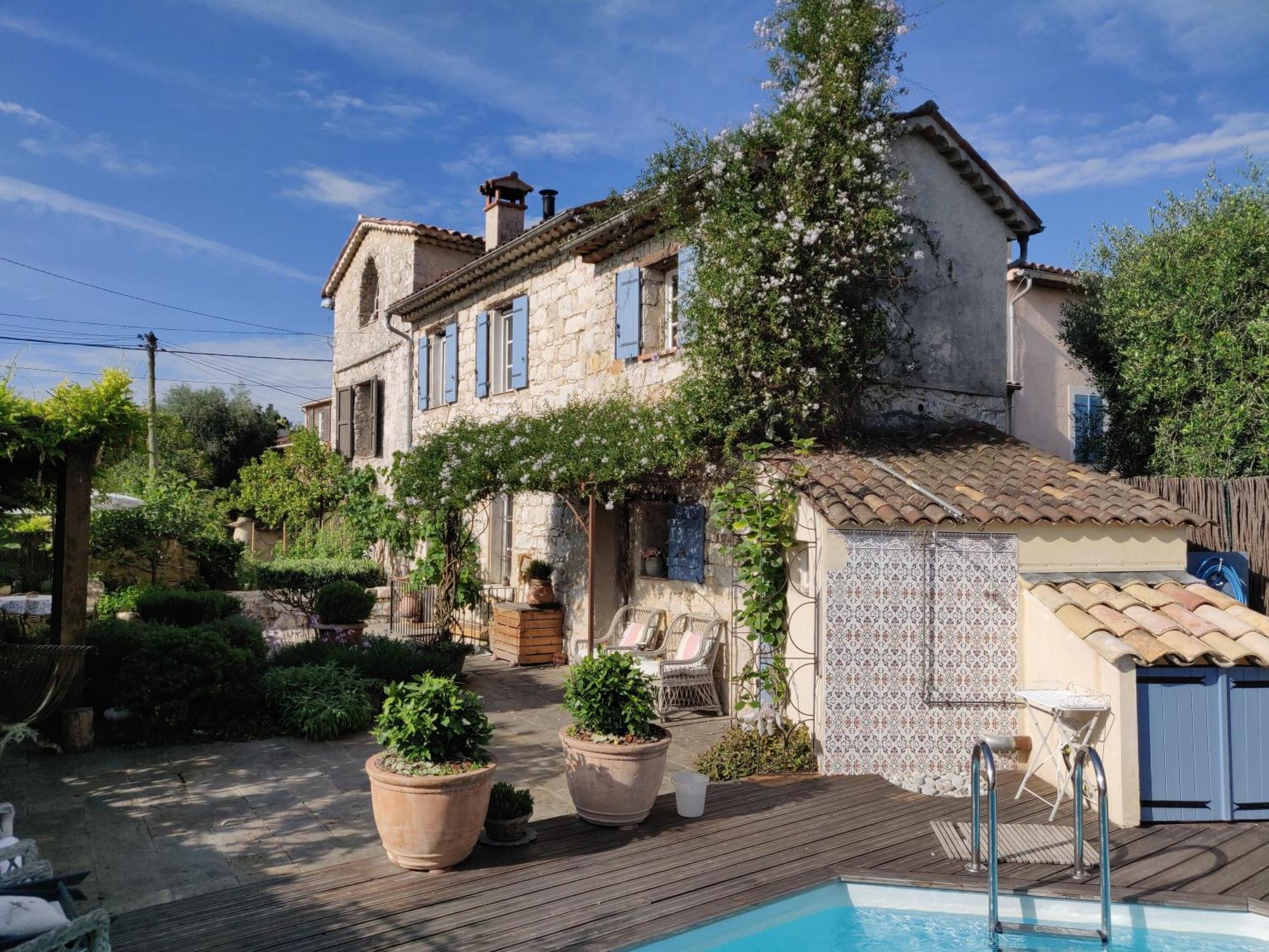 Le Mas Saint Pierre Roquefort-les-Pins Extérieur photo
